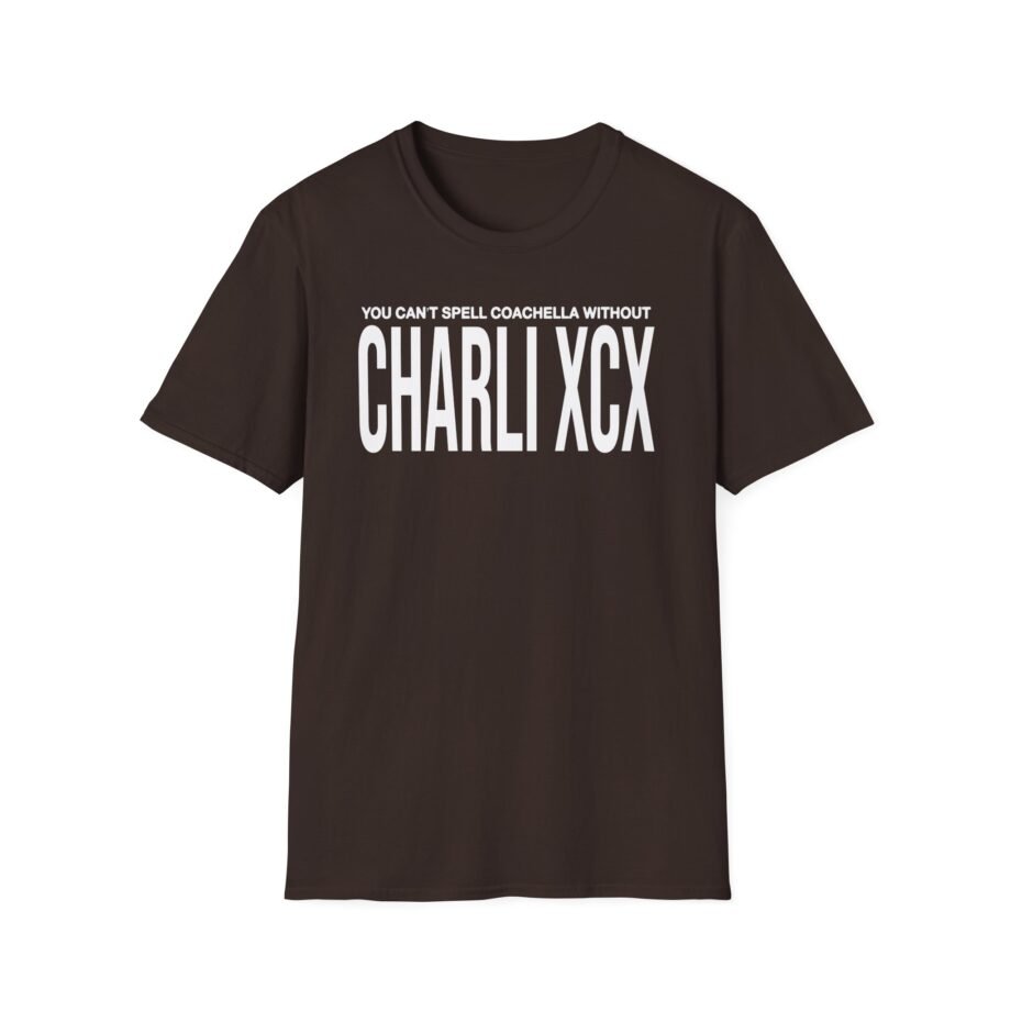 Brat You Can’t Spell Coachella Without Charli XCX  Unisex Softstyle T-shirt