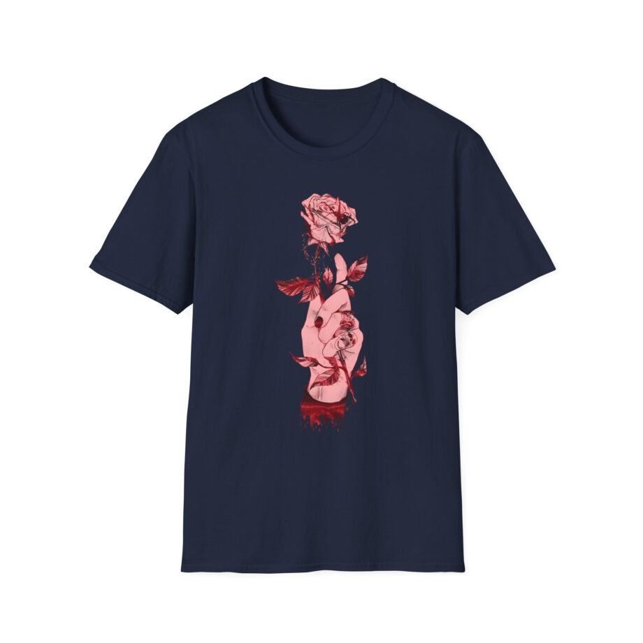 Corpse Husband Flower Unisex Softstyle T-shirt