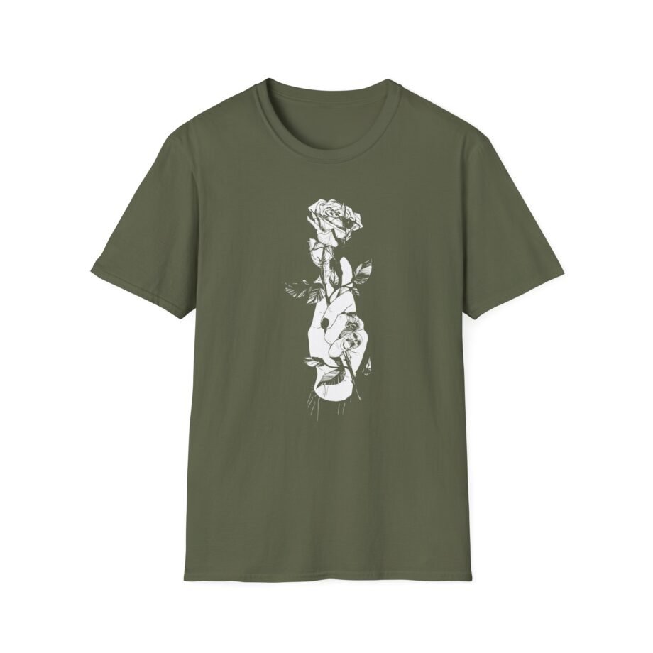 Corpse Husband Flower Unisex Softstyle T-shirt