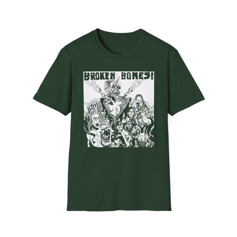 Broken Bones Dem Bones Unisex Softstyle T-shirt