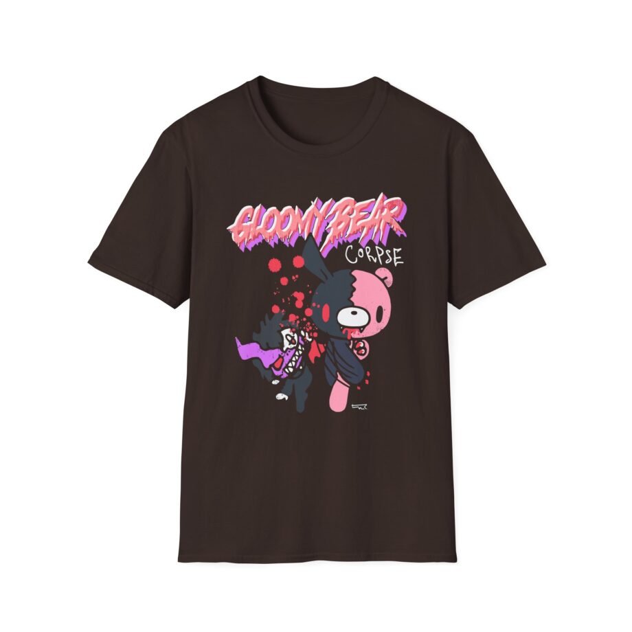Corpse Husband Gloomy Bear Unisex Softstyle T-shirt