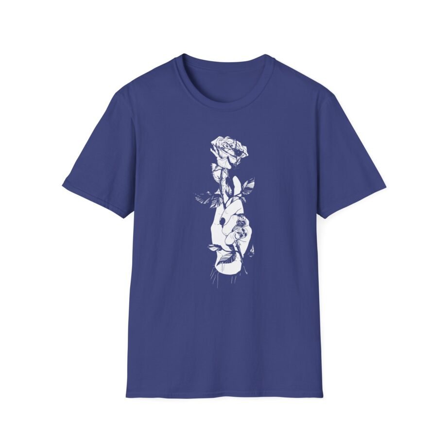 Corpse Husband Flower Unisex Softstyle T-shirt