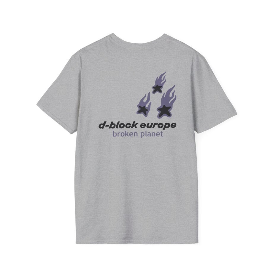 D Block Europe Broken Planet Unisex Softstyle T-shirt