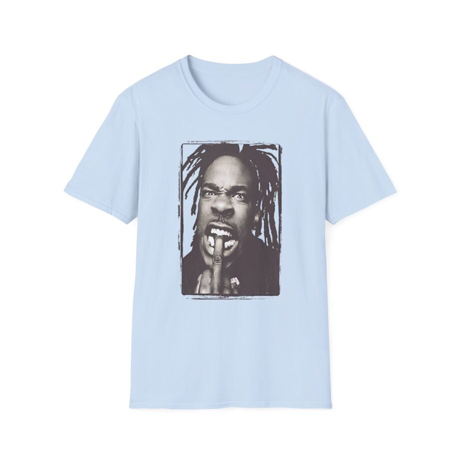 Busta Rhymes Dreadlocksfinger Unisex Softstyle T-shirt