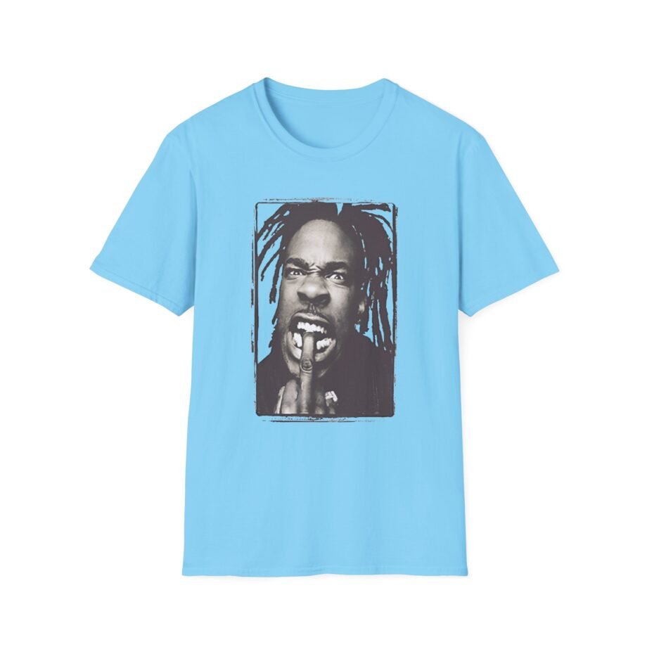 Busta Rhymes Dreadlocksfinger Unisex Softstyle T-shirt