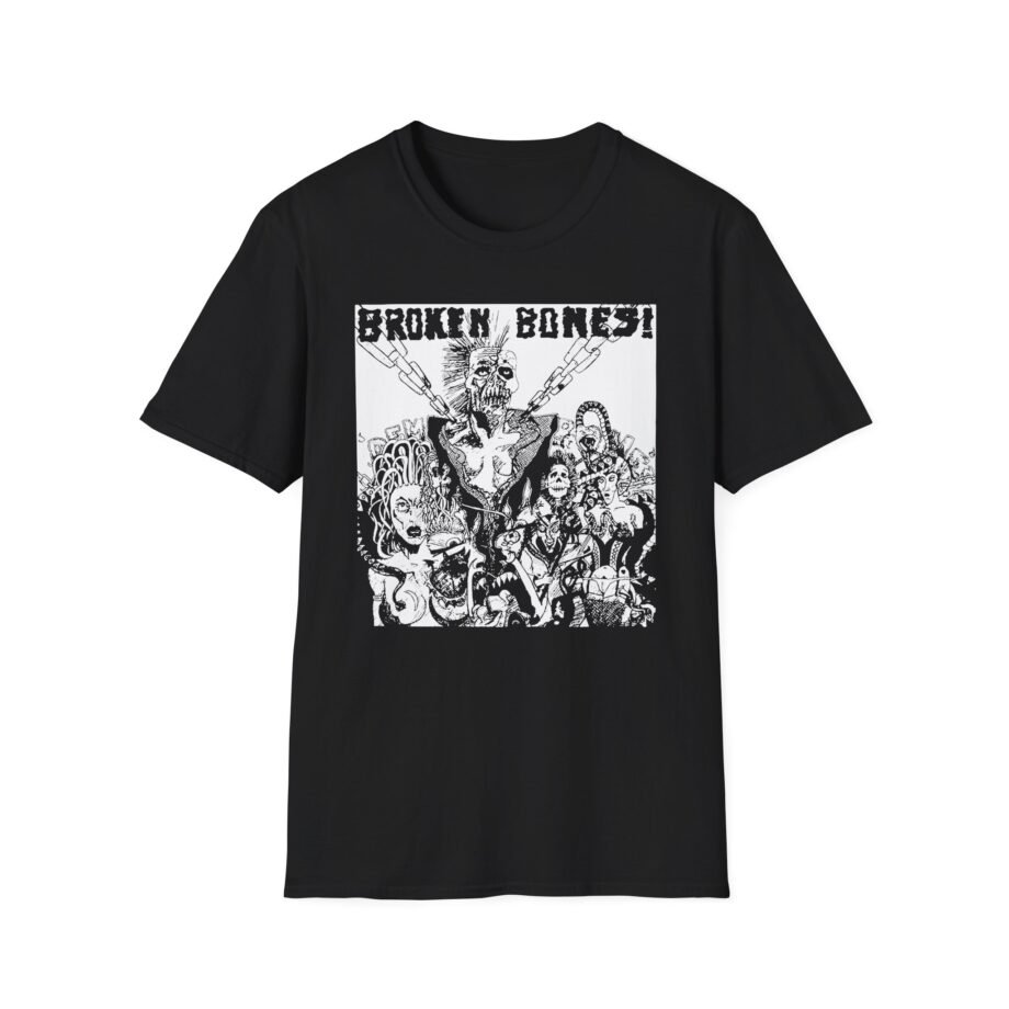 Broken Bones Dem Bones Unisex Softstyle T-shirt