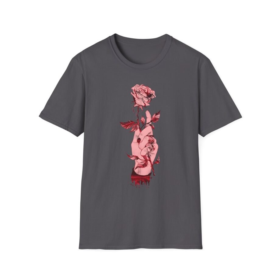 Corpse Husband Flower Unisex Softstyle T-shirt
