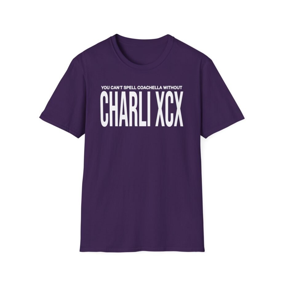 Brat You Can’t Spell Coachella Without Charli XCX  Unisex Softstyle T-shirt