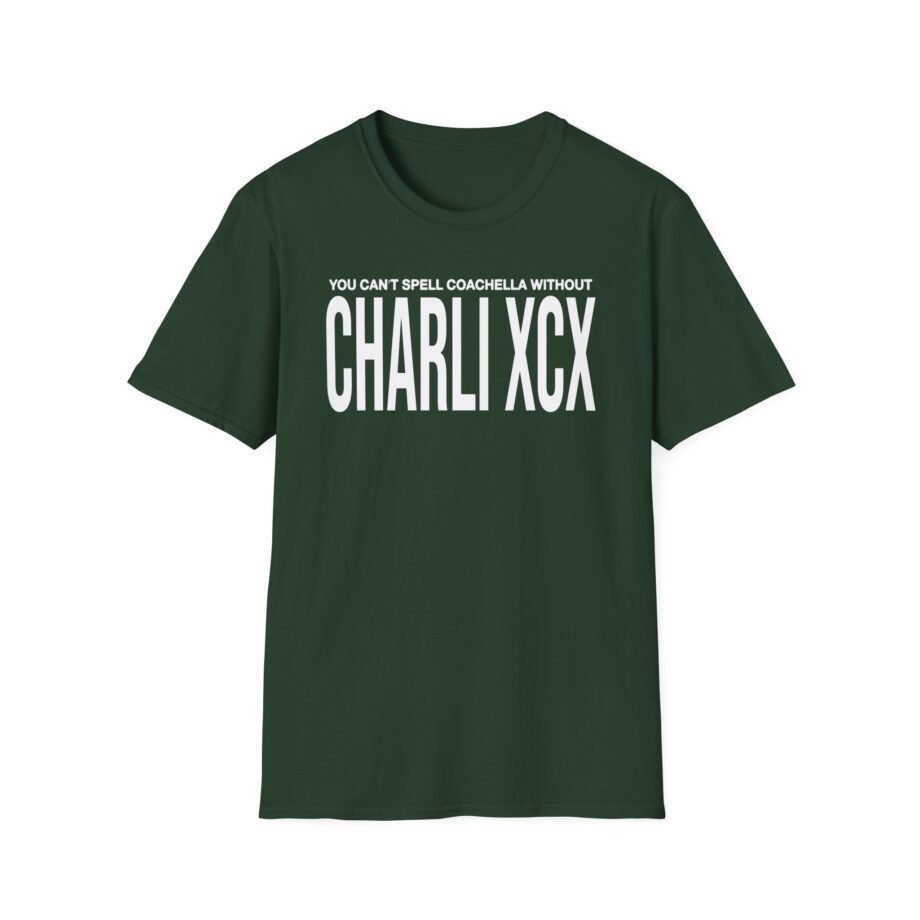 Brat You Can’t Spell Coachella Without Charli XCX  Unisex Softstyle T-shirt