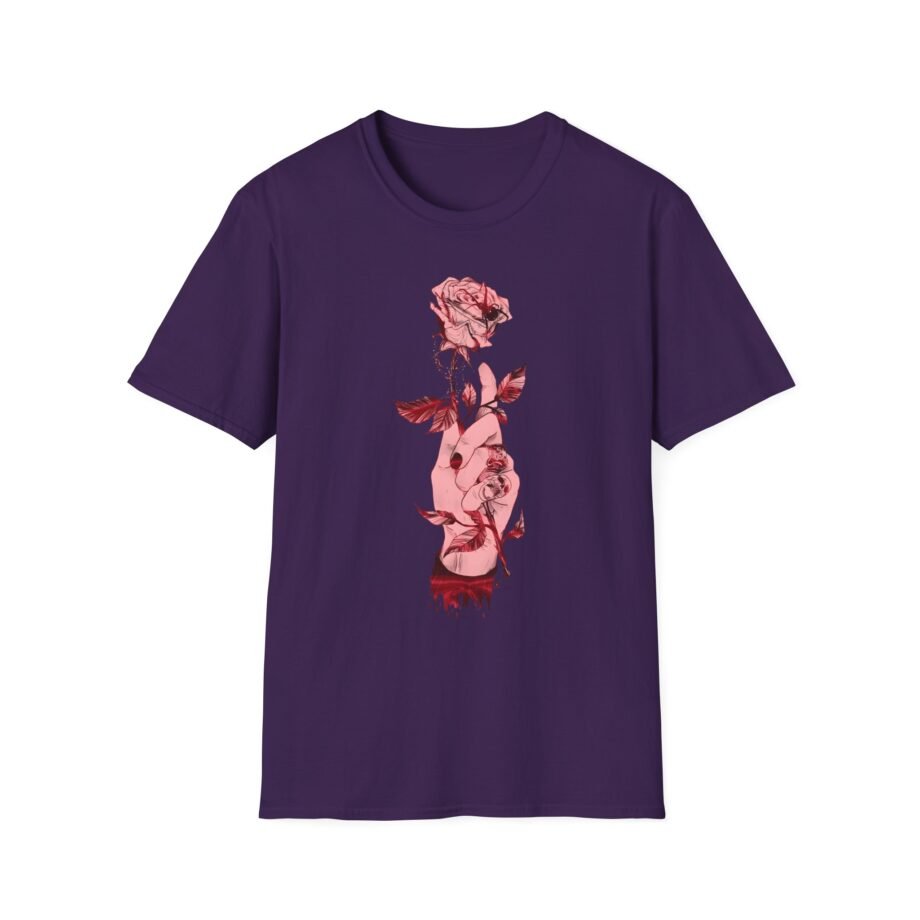 Corpse Husband Flower Unisex Softstyle T-shirt