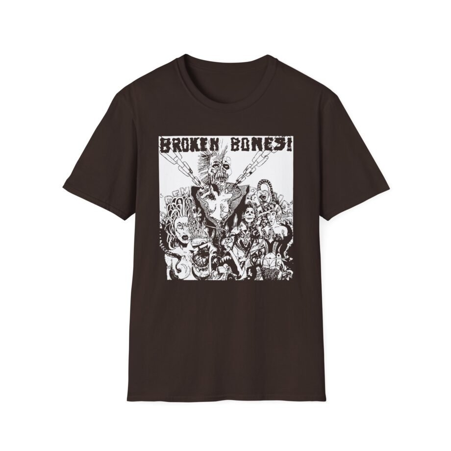 Broken Bones Dem Bones Unisex Softstyle T-shirt