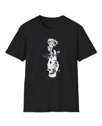 Corpse Husband Flower Unisex Softstyle T-shirt