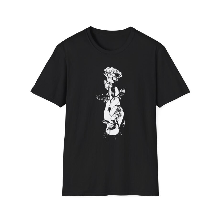 Corpse Husband Flower Unisex Softstyle T-shirt