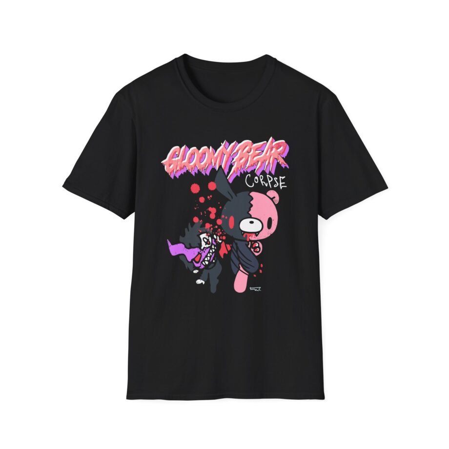 Corpse Husband Gloomy Bear Unisex Softstyle T-shirt