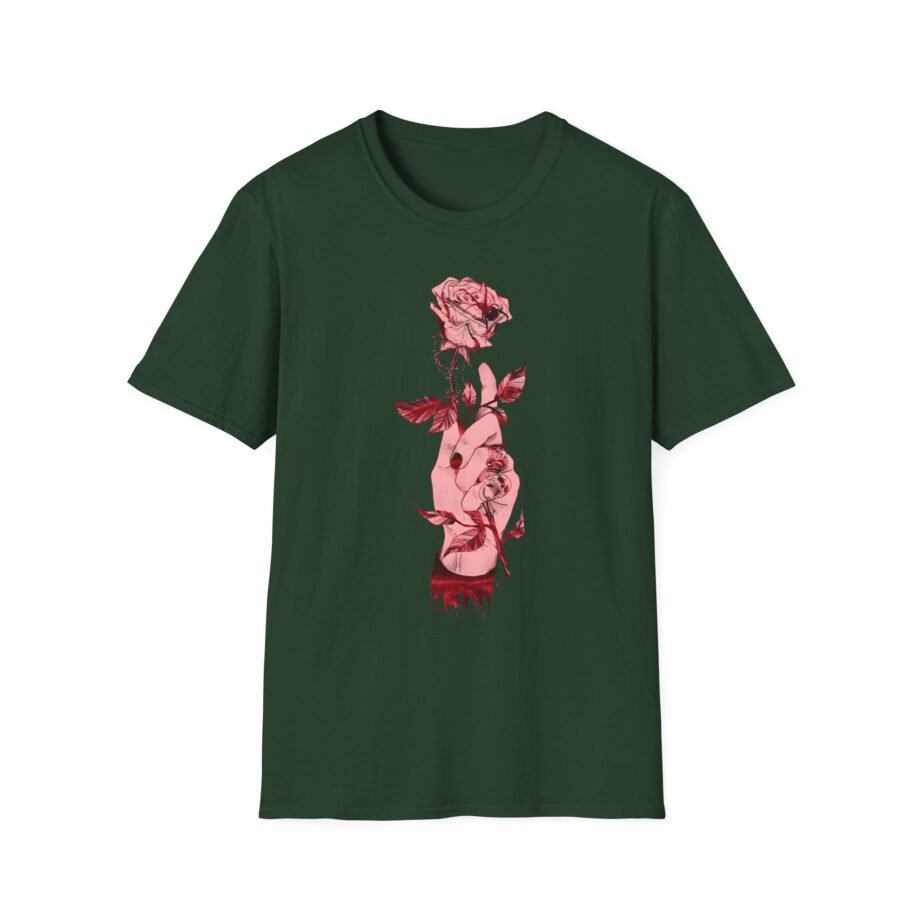 Corpse Husband Flower Unisex Softstyle T-shirt