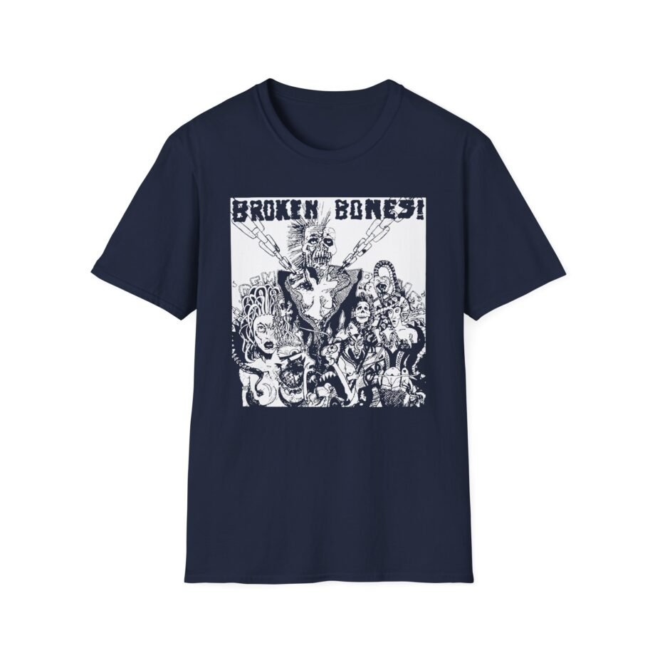 Broken Bones Dem Bones Unisex Softstyle T-shirt