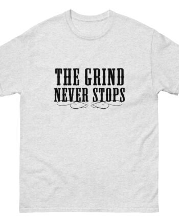Young Smokes the Grind Never Stops Unisex classic tee