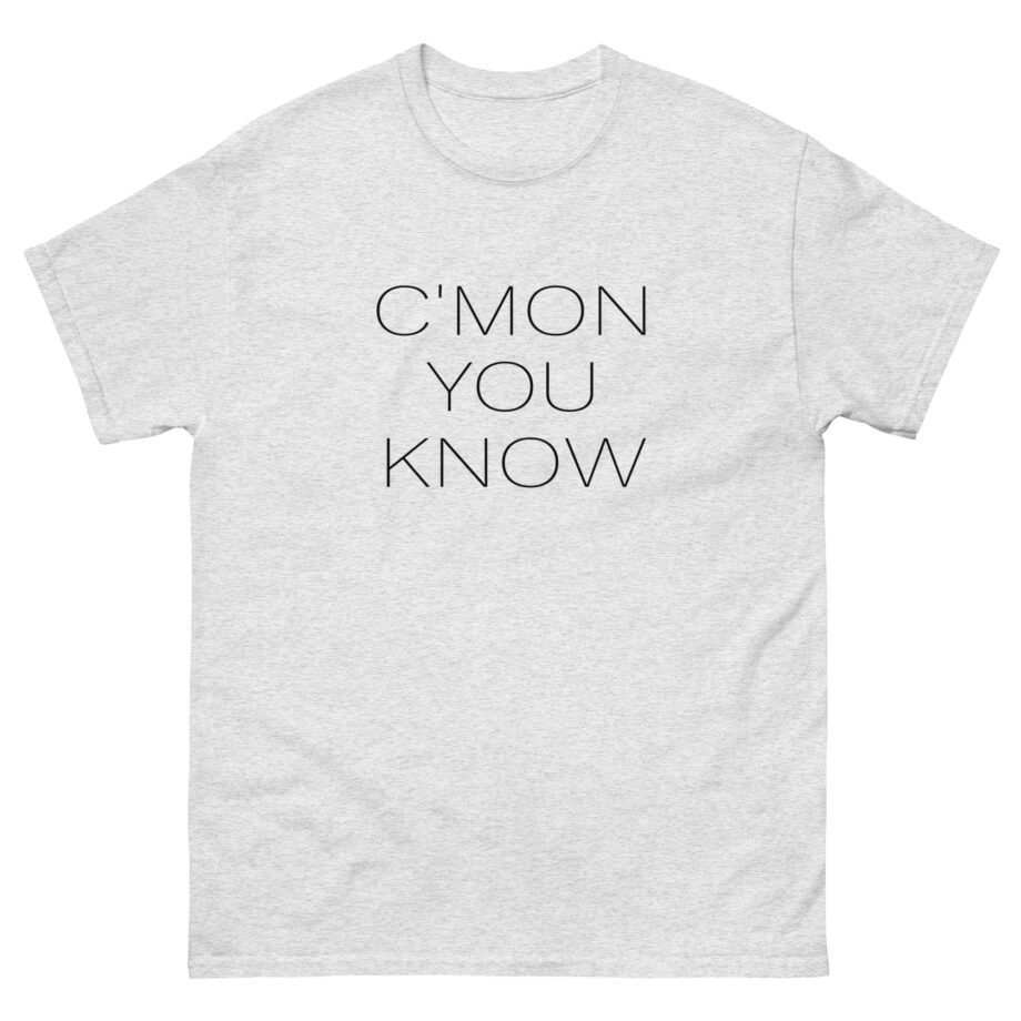 Liam Gallagher C'mon You Know Unisex classic tee