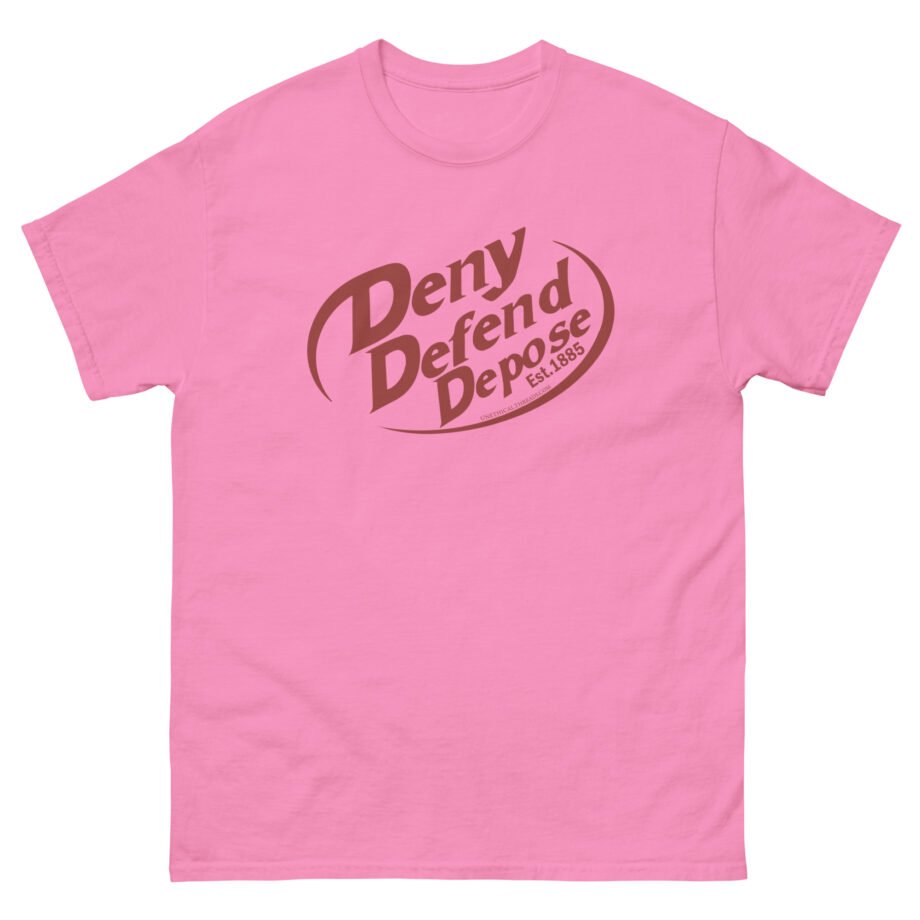 Deny Defend Depose Unisex classic tee
