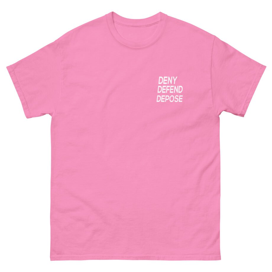 Deny Defend Depose Unisex classic tee