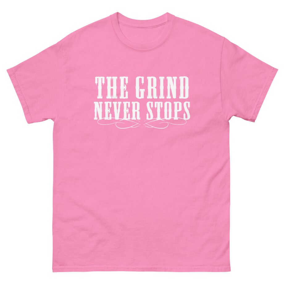 Young Smokes the Grind Never Stops Unisex classic tee