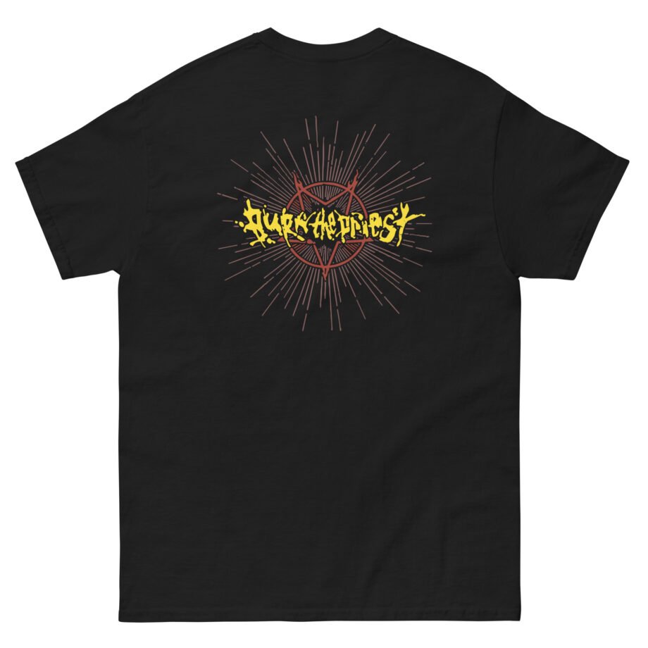 Lamb of God Burn The Priest Logo Unisex classic tee
