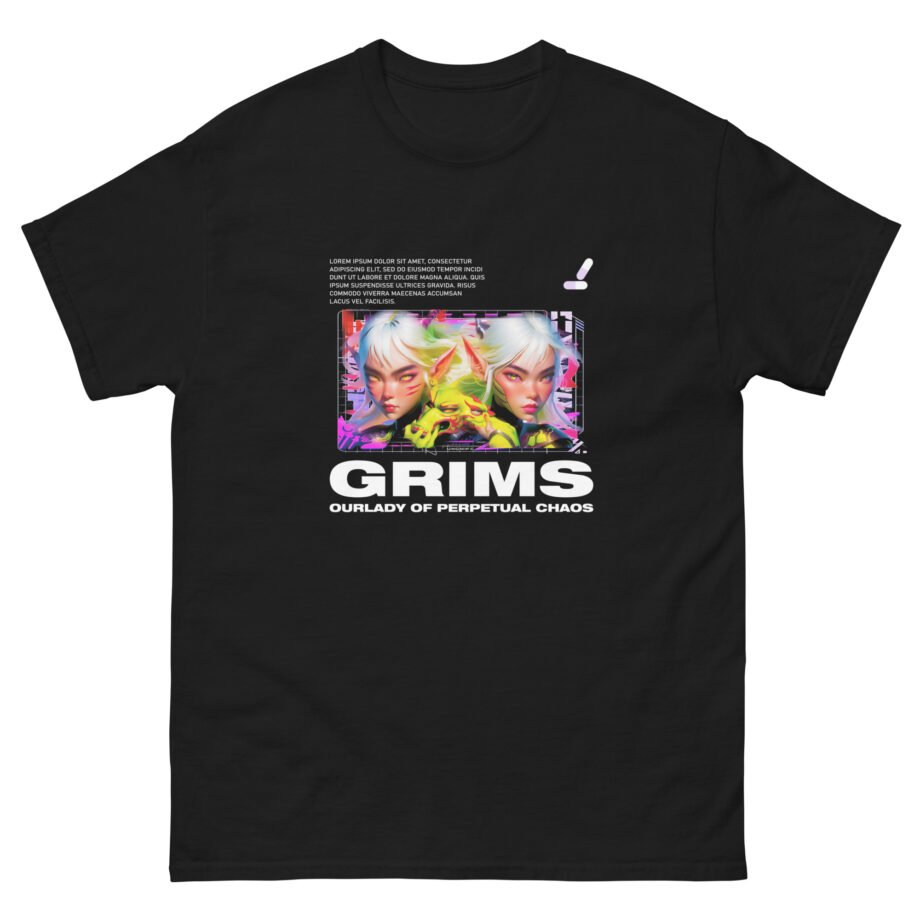 Grimes Our Lady of Perpetual Chaos Unisex classic tee