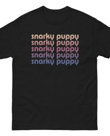 Snarky Puppy Repeating Logo Unisex classic tee