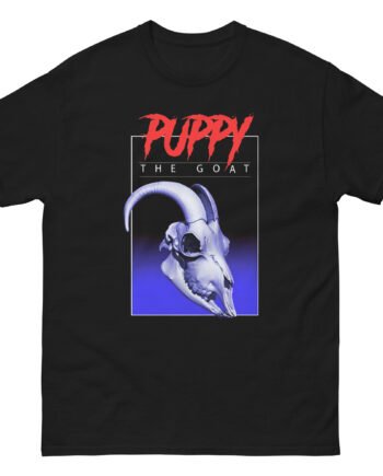 Puppy Goat Skull Unisex classic tee