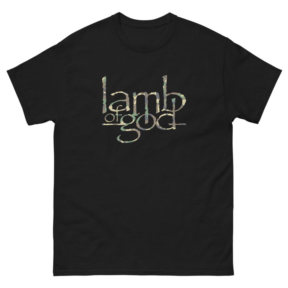 Lamb of God Camo Flag Unisex classic tee