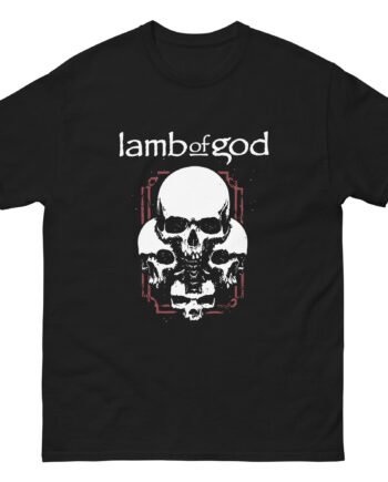 Lamb of God 4 Skulls Unisex classic tee