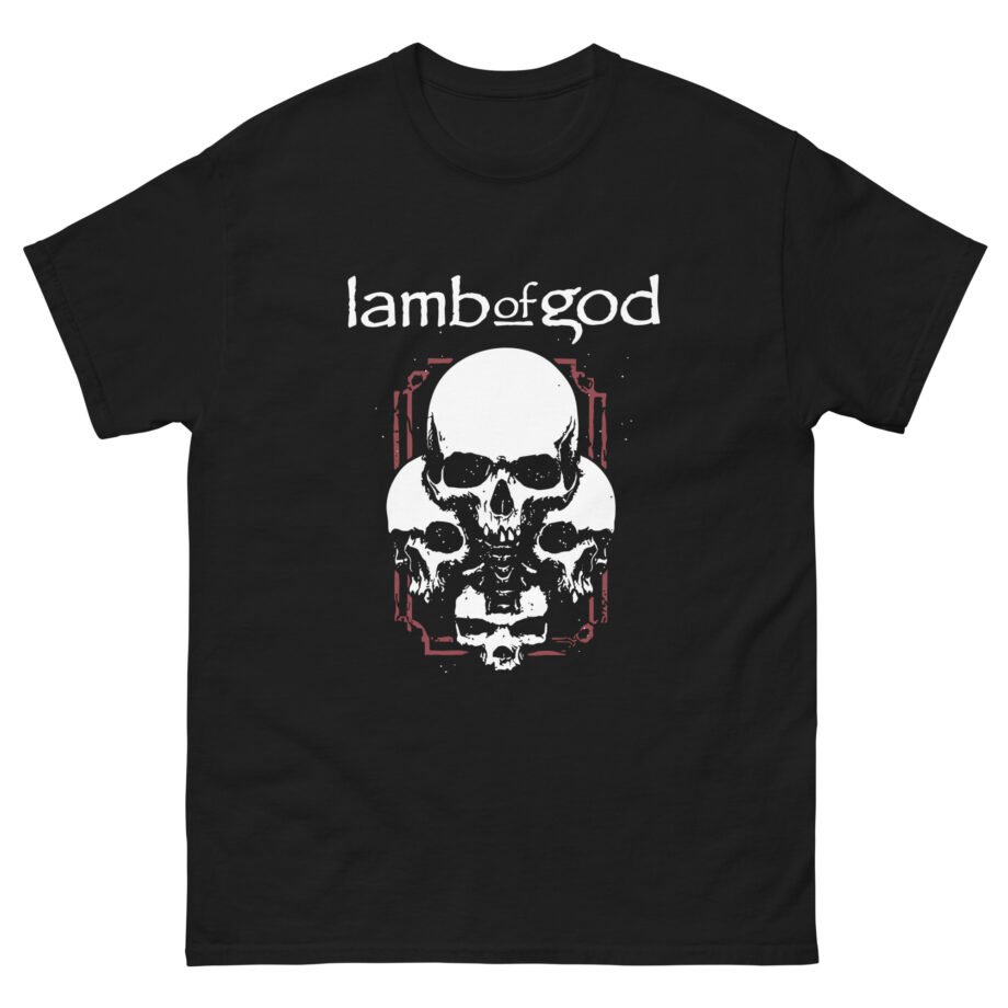 Lamb of God 4 Skulls Unisex classic tee