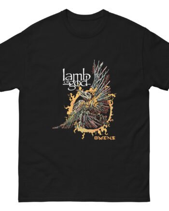 Lamb of God Omens Skeleton Eagle Unisex classic tee