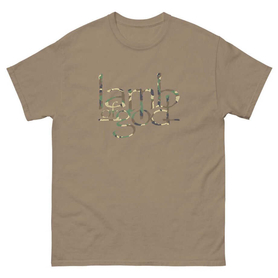 Lamb of God Camo Flag Unisex classic tee