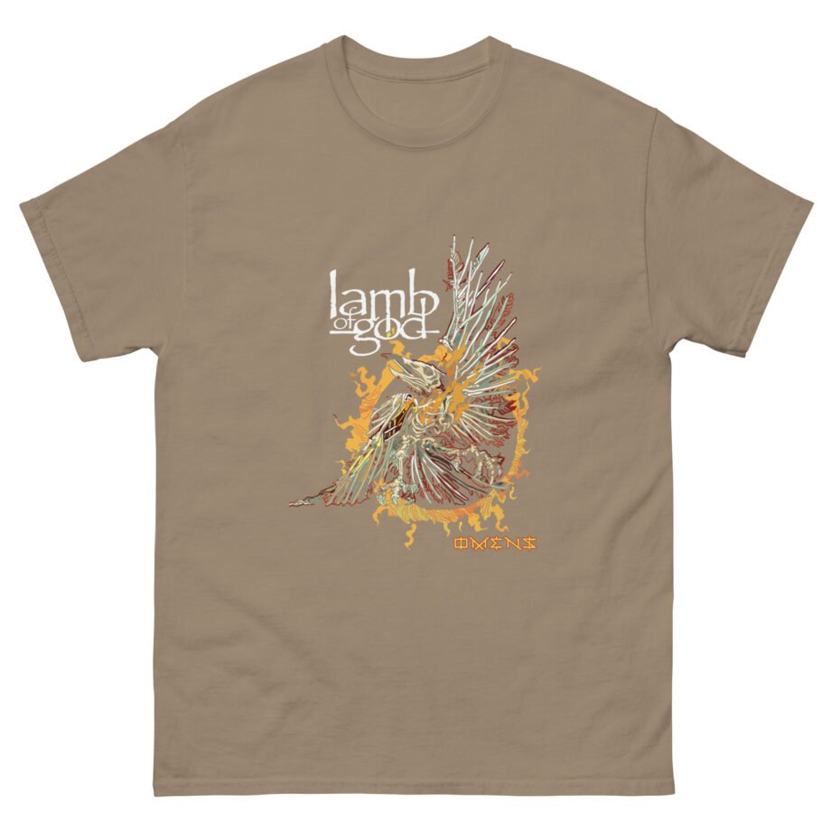 Lamb of God Omens Skeleton Eagle Unisex classic tee