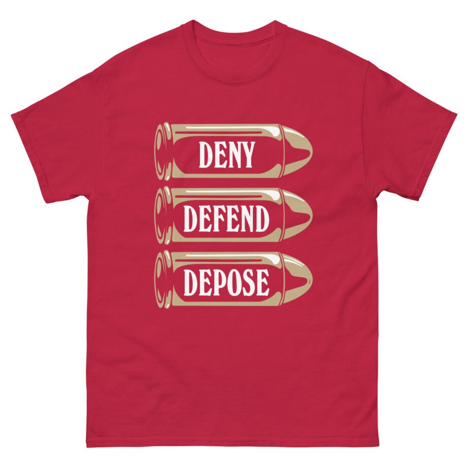 Deny Defend Depose Unisex classic tee