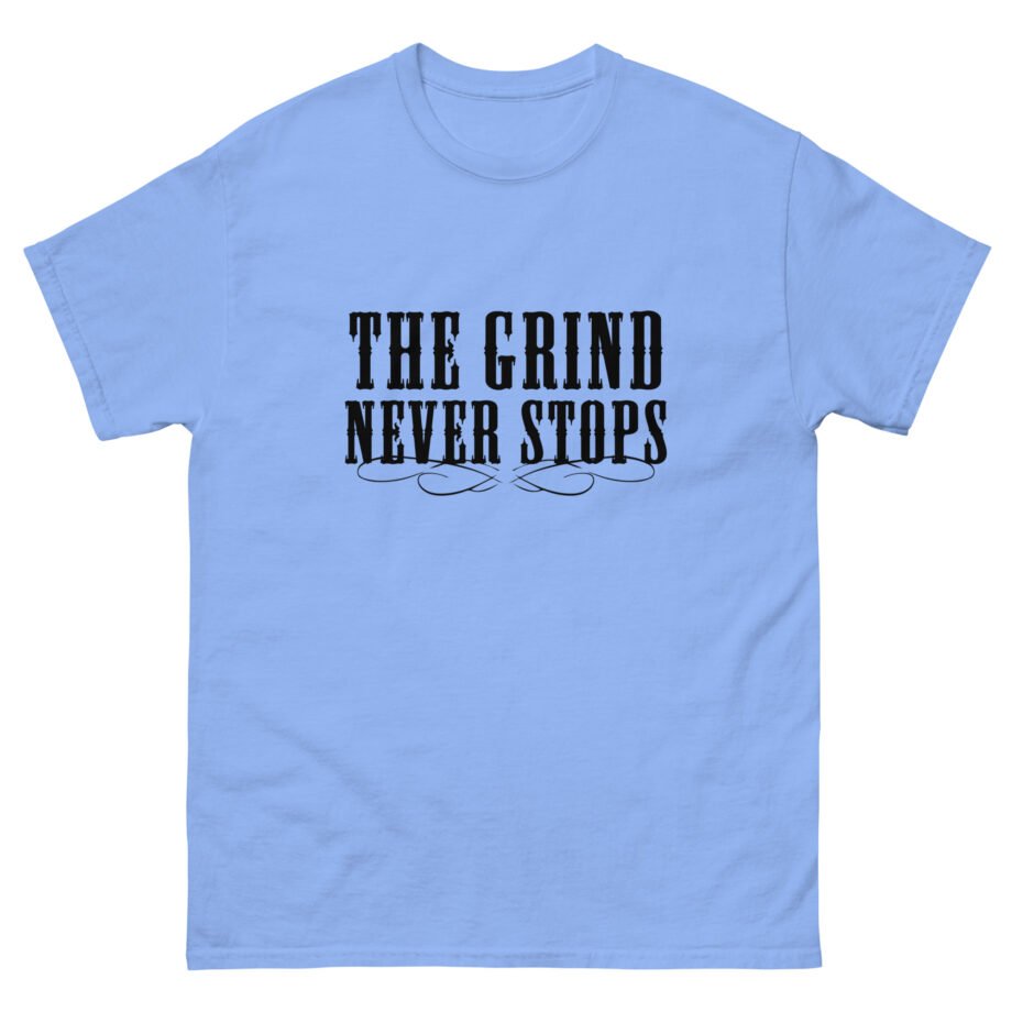 Young Smokes the Grind Never Stops Unisex classic tee