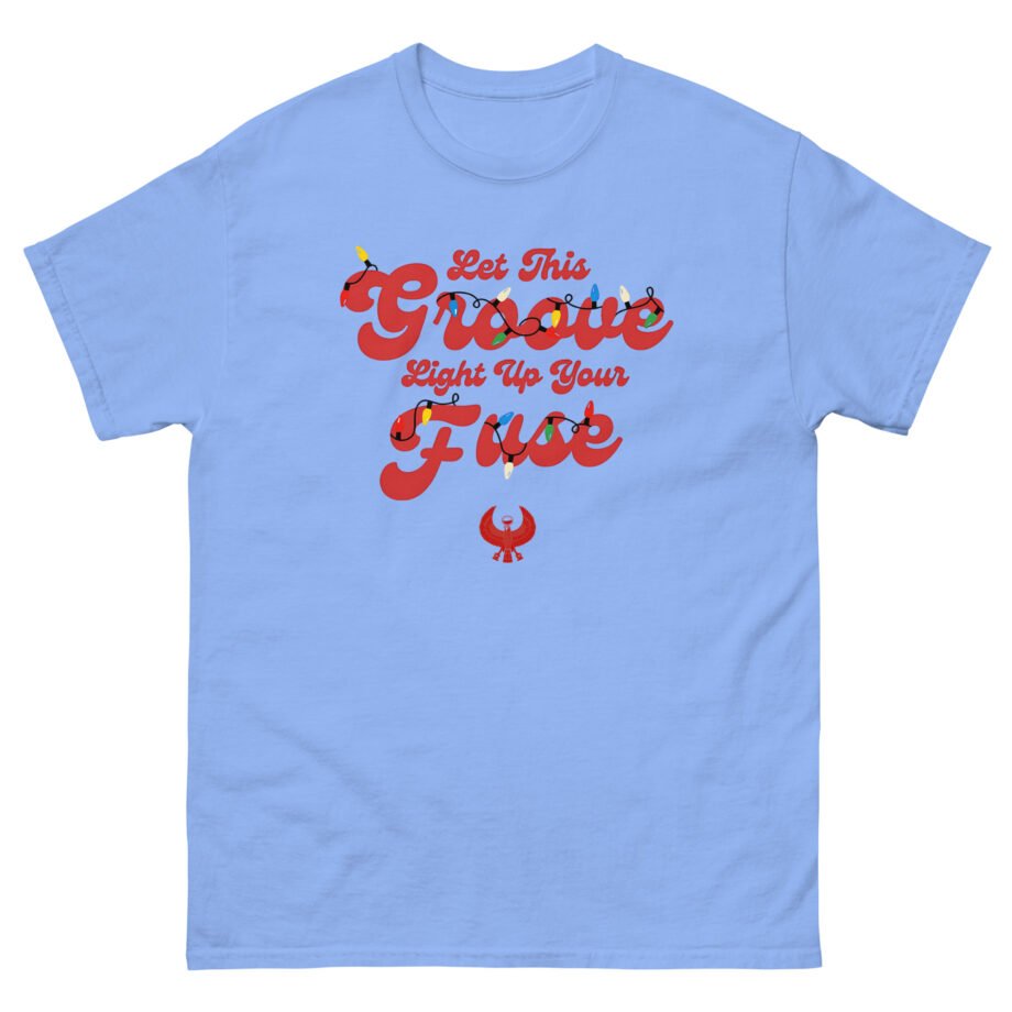 Earth Wind & Fire Light Up Your Fuse Unisex classic tee