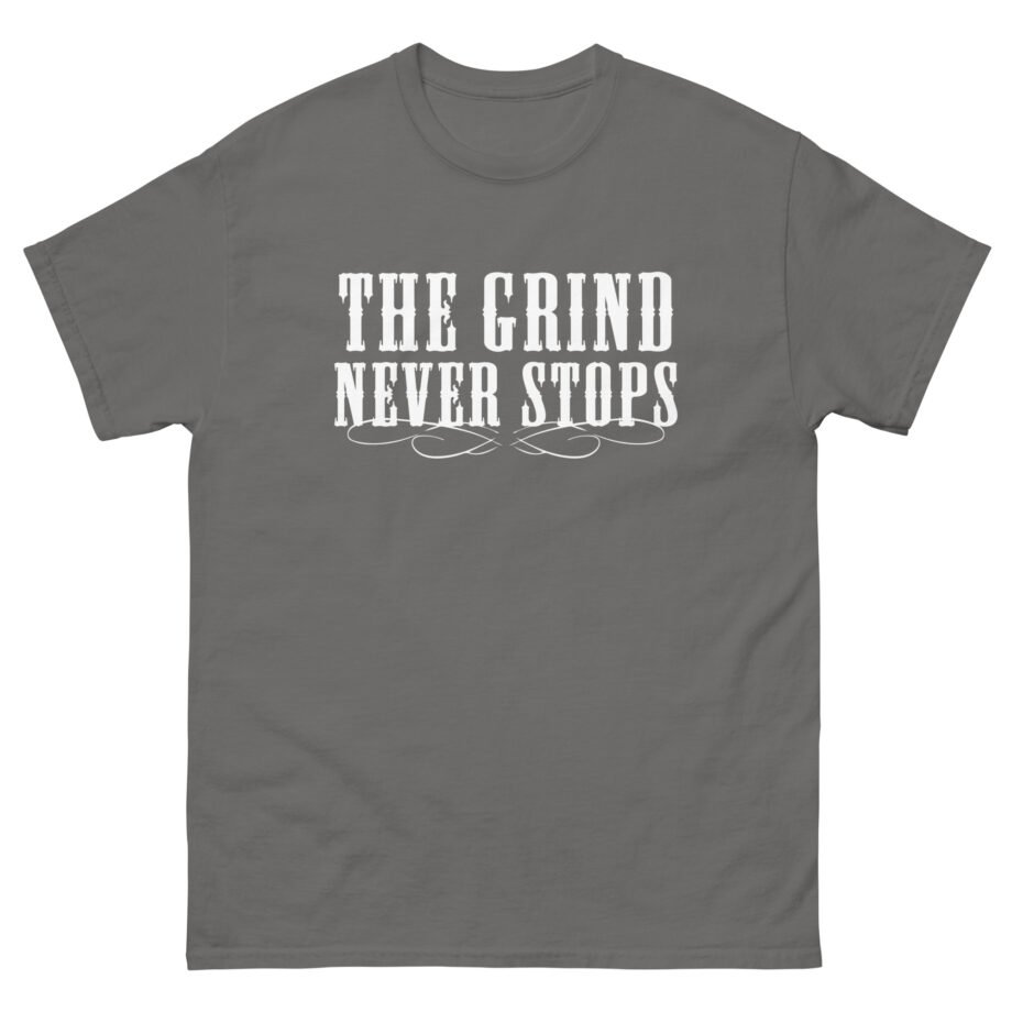Young Smokes the Grind Never Stops Unisex classic tee