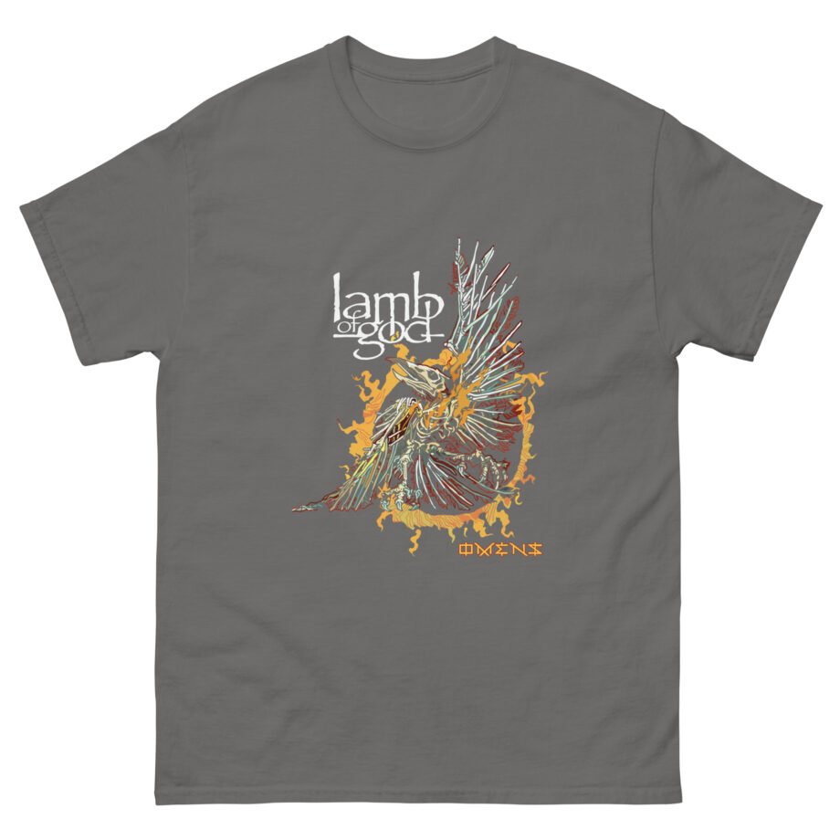 Lamb of God Omens Skeleton Eagle Unisex classic tee