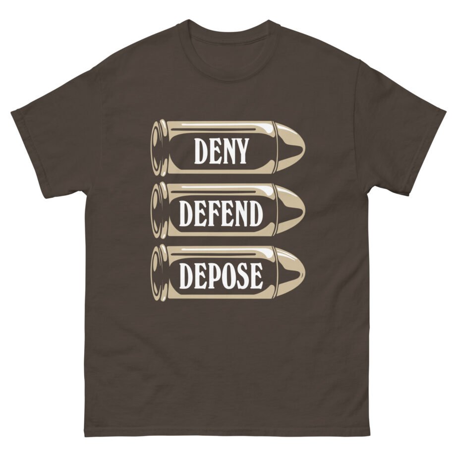 Deny Defend Depose Unisex classic tee
