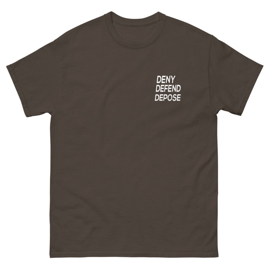 Deny Defend Depose Unisex classic tee