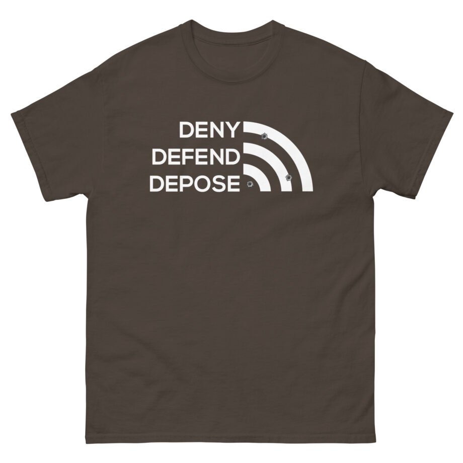 Deny Defend Depose Unisex classic tee
