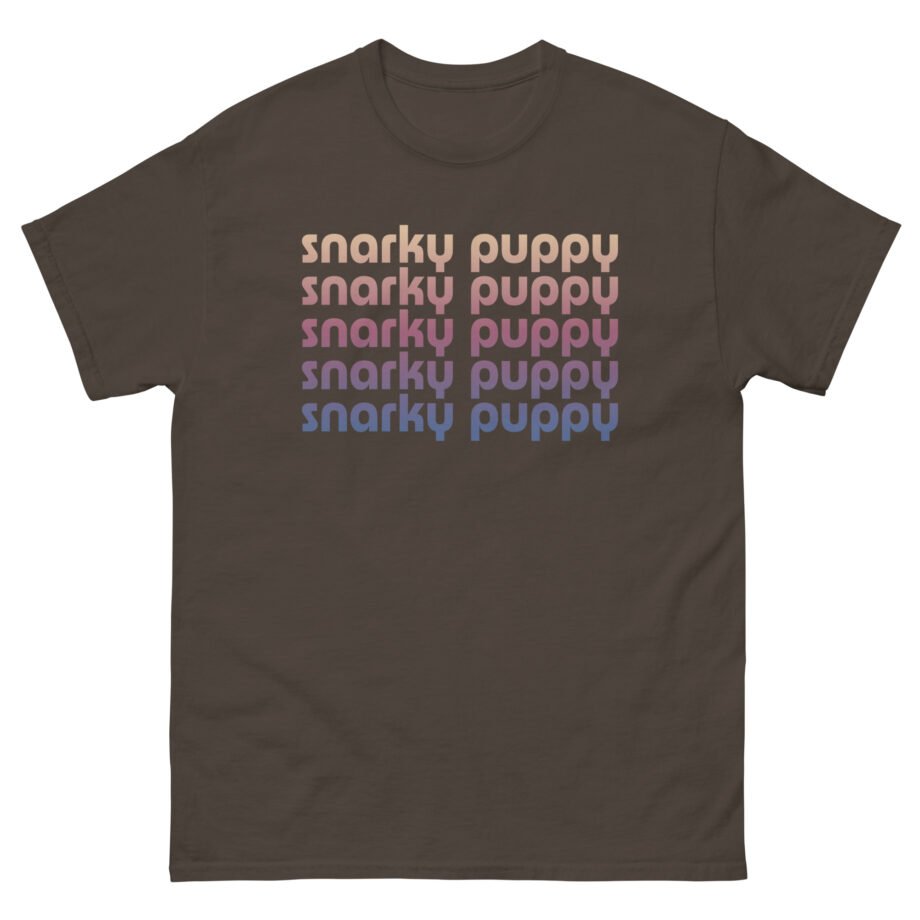Snarky Puppy Repeating Logo Unisex classic tee