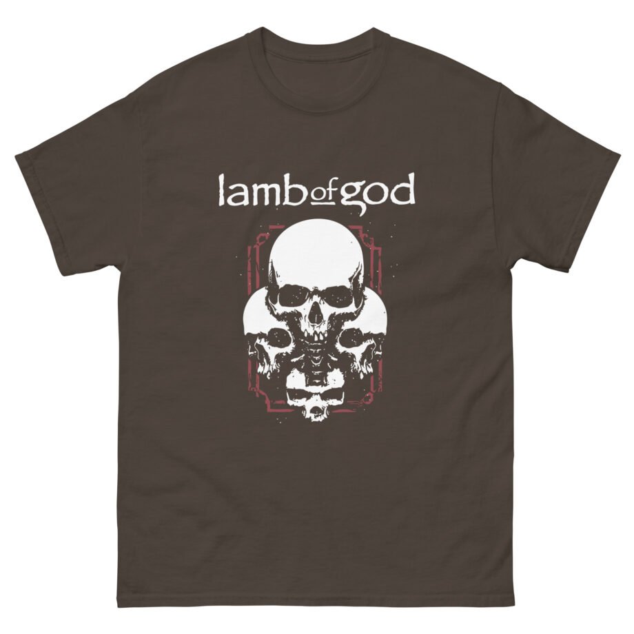 Lamb of God 4 Skulls Unisex classic tee