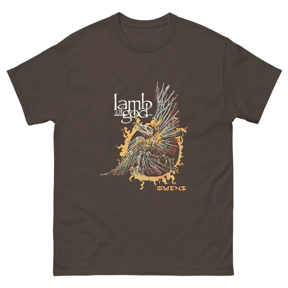 Lamb of God Omens Skeleton Eagle Unisex classic tee
