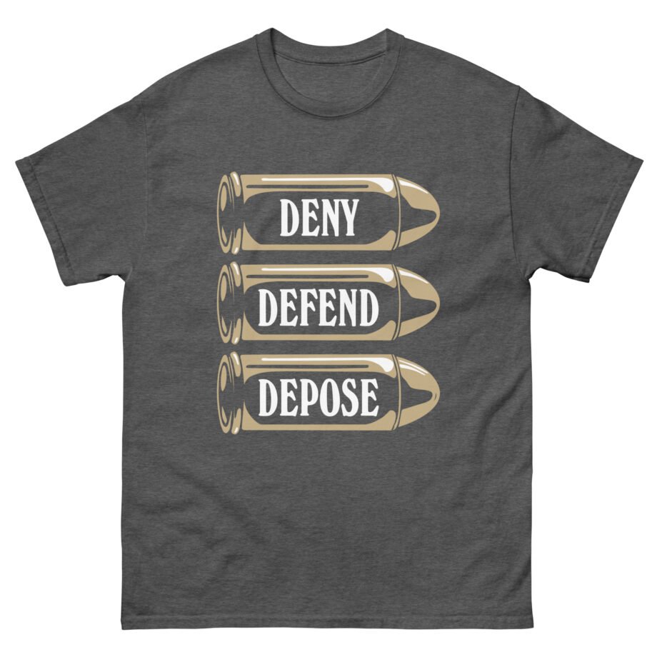 Deny Defend Depose Unisex classic tee