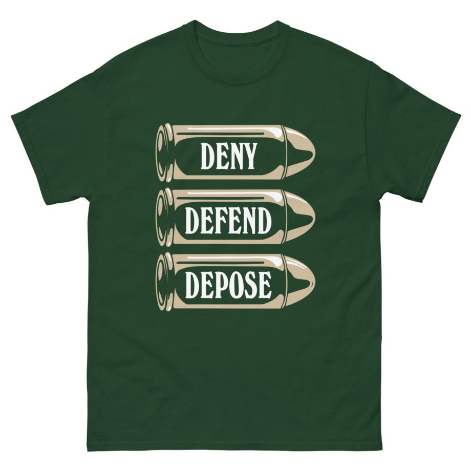 Deny Defend Depose Unisex classic tee