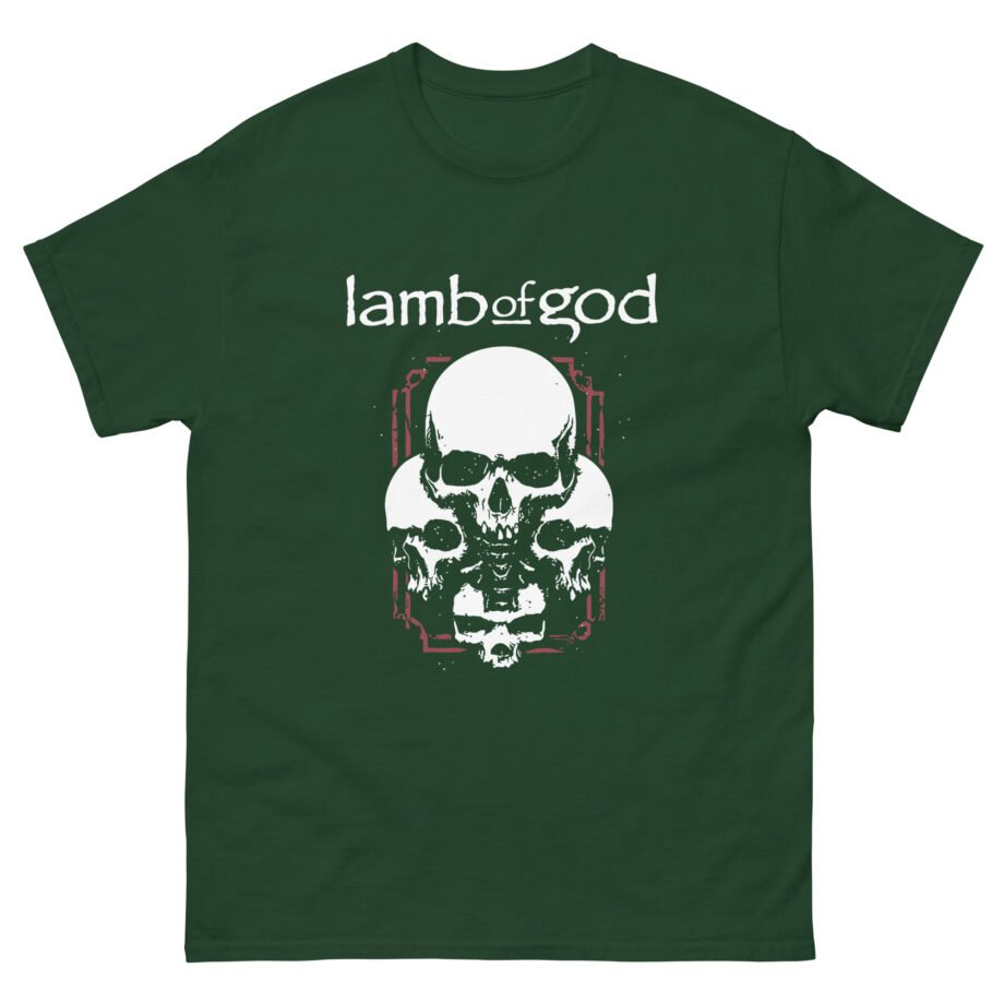 Lamb of God 4 Skulls Unisex classic tee
