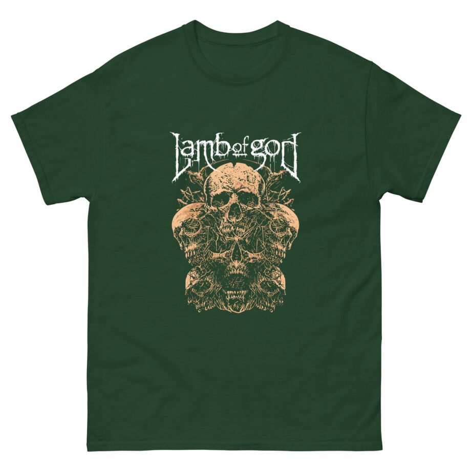 Lamb of God Rooted Skull Unisex classic tee
